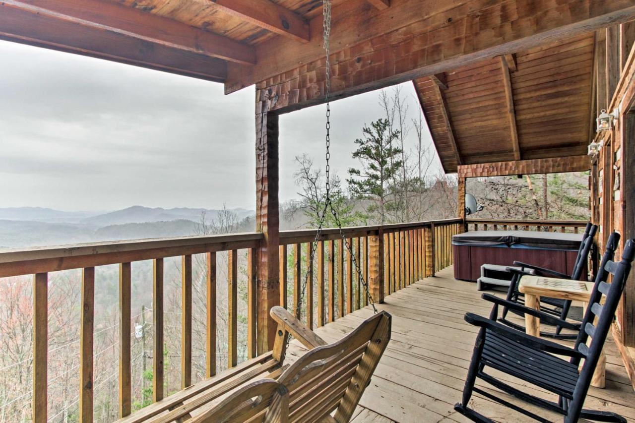 Sevierville Cabin With Private Hot Tub And Fireplace! ภายนอก รูปภาพ